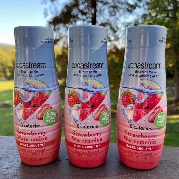 SodaStream Dining New 3pack Sodastream Zero Strawberry Watermelon